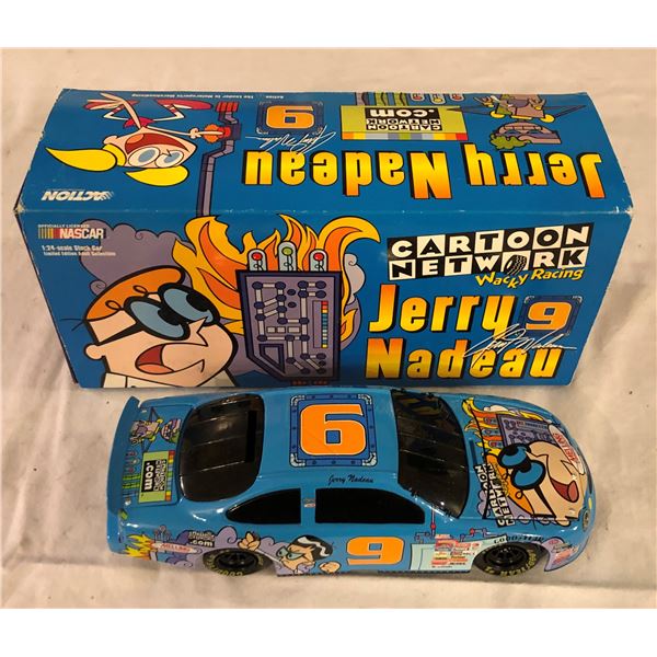 NASCAR Jerry Nadeau Cartoon Network limited edition 1999 die-cast collector's car