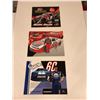 Image 1 : Group of 3 NASCAR racers signed photo cards - Mark Dilley/ Scott Steckly & Ron Beauchamp, Jr. - appr