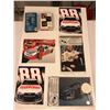 Image 1 : Group of NASCAR racers collectibles - 2 VHS tapes/ 2 original pictures by Racing Reflections, Inc./ 
