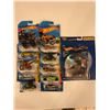 Image 1 : Group of 10 collectible NEW Hot Wheels die-cast cars (Treasure Hunt Series) & one Hot Wheels die-cas