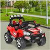 Image 2 : 12V kids ride on SUV car w/ remote control LED lights - TY327424RE (assembly required)
