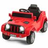 Image 1 : Red battery powered kids ride-on car w/ remote control - TY327073RE (assembly required)