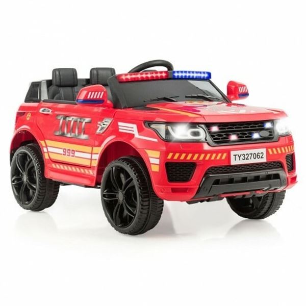 Red 12V kids electric bluetooth ride-on car w/ remote control - TY327435RE (assembly required)