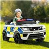 Image 1 : White 12V kids electric bluetooth ride-on car w/ remote control - TY327435WH (assembly required)