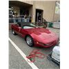 Image 2 : 1991 Chevrolet Corvette Convertible Red