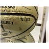Image 2 : Michael Jordan autographed 6th NBA Championship Gold MVP Ball - limited edition #71/123 - comes w/ C