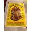 Image 1 : Night Hunger movie poster - 38in x 25in