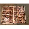 Image 1 : WWF Wrestling poster w/ individual wrestlers cards - 58in x 44in