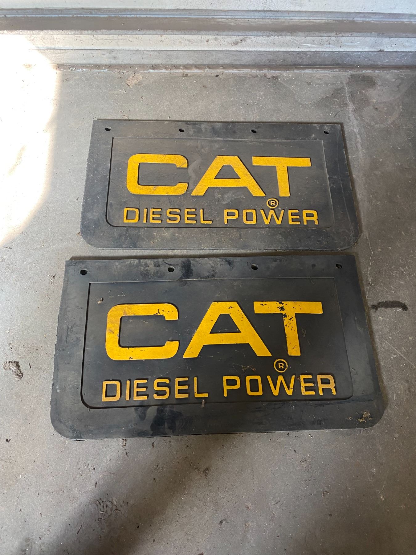 CAT mud flaps