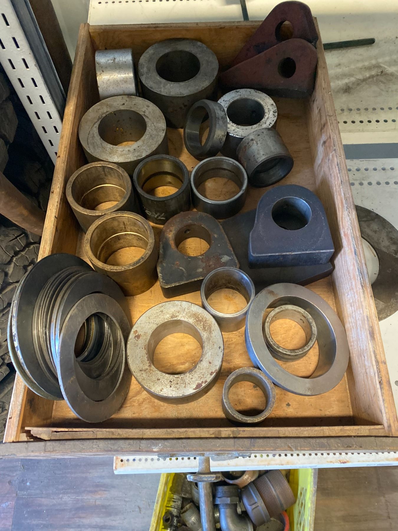 Press Bushings and Shims.