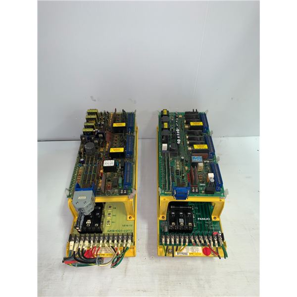 (2) Fanuc #A06B-6058-H223 Servo Amplifiers