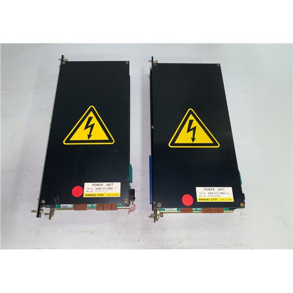 (2) Fanuc #A16B-1211-0850-01 Power Units