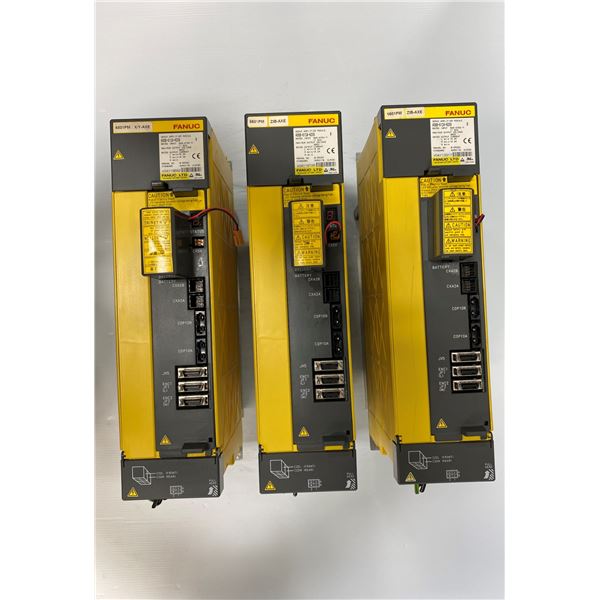 (3) Fanuc #A06B-6124-H209 Servo Amplifier Module