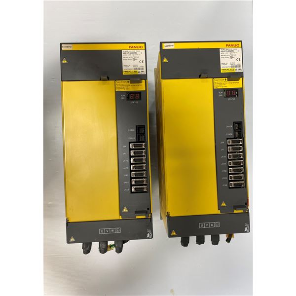 (2) Fanuc #A06B-6122-H030#H553 Spindle Amplifier Module