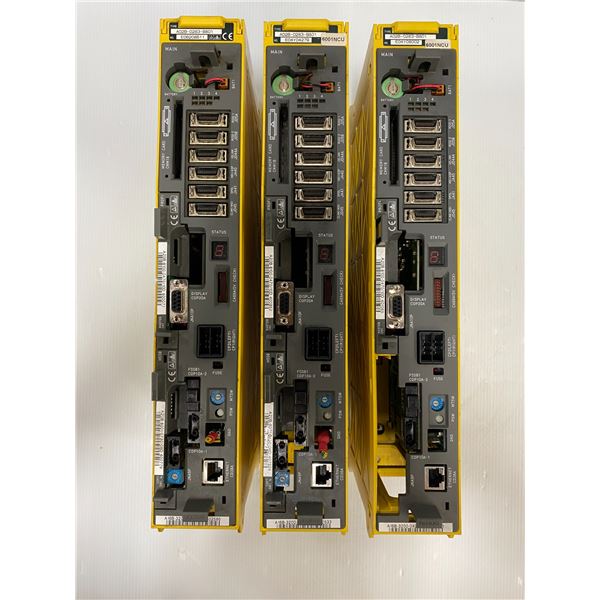 (3) Fanuc #A16B-3200-0421 Control Unit