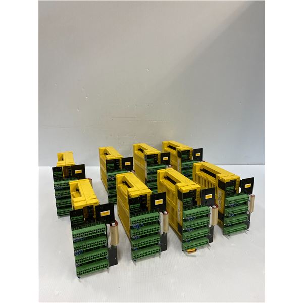 Lot Of (8) Fanuc # A02B-0236-C212 IOU2 Modules