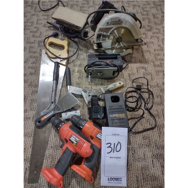 ASSORTED TOOL LOT (ALL WORK)