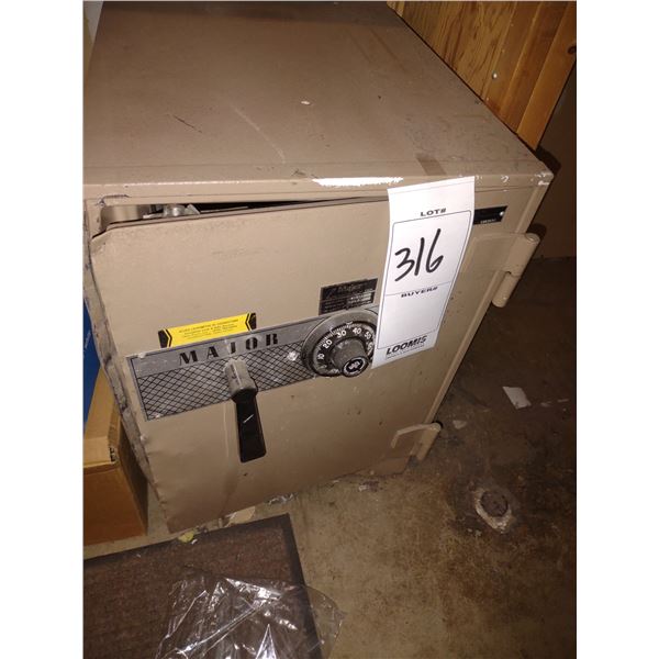 DAMAGED SAFE, AS-IS