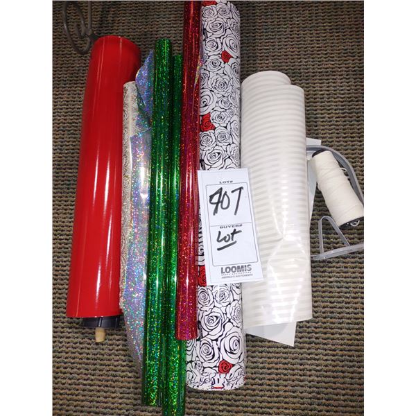 ASSORTED LOT OF NEW GIFT WRAP PAPER