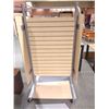 Image 2 : ROLLING SLAT WALL DISPLAY RACK