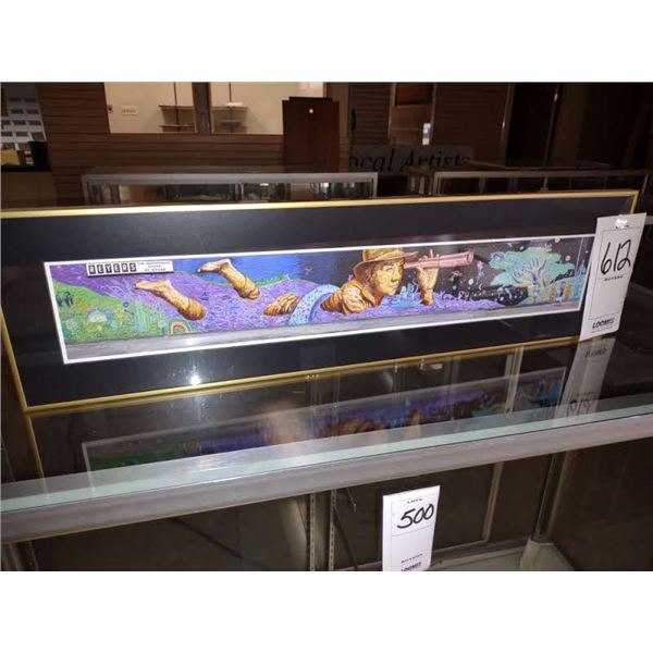 REYERS FRAMED MURAL PAINTING