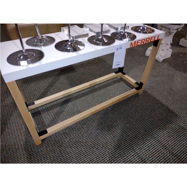 MERRELL WOOD STAND, 21" W X 36" H