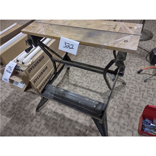 ADJUSTABLE SHOP TABLE