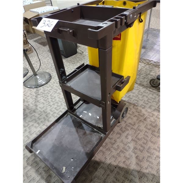 RUBBERMAID JANITORIAL CART