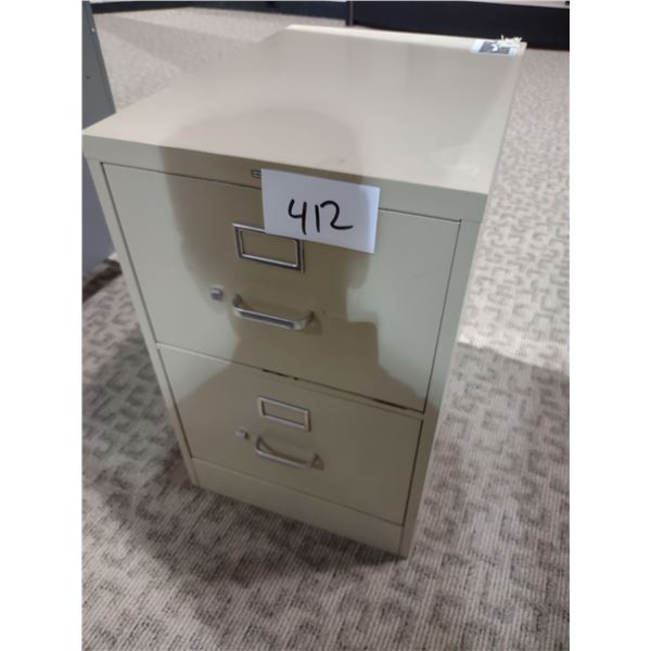 HON 2 DRAWER FILE CABINET