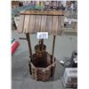 Image 1 : WOOD WISHING WELL, LIKE NEW