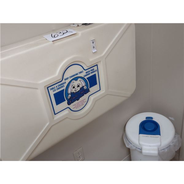 SMALL COMFORTS BABY DIAPER CHANGING STATION AND DIAPER DISPOSAL