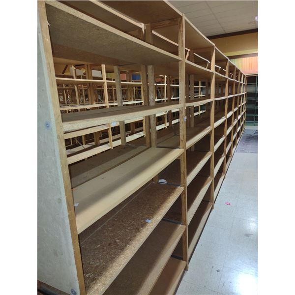 LUNIDA 28 : X 12 " WOOD SHELVES X 679 PCS
