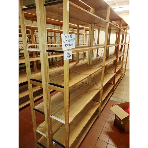 LUNDIA SHELVING : 48" X 12 " X 604 PCS
