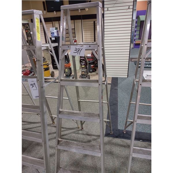 WERNER #366 6 FT ALUMINUM STEP LADDER