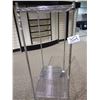 Image 1 : CHROME 3 SHELF ROLLING CART