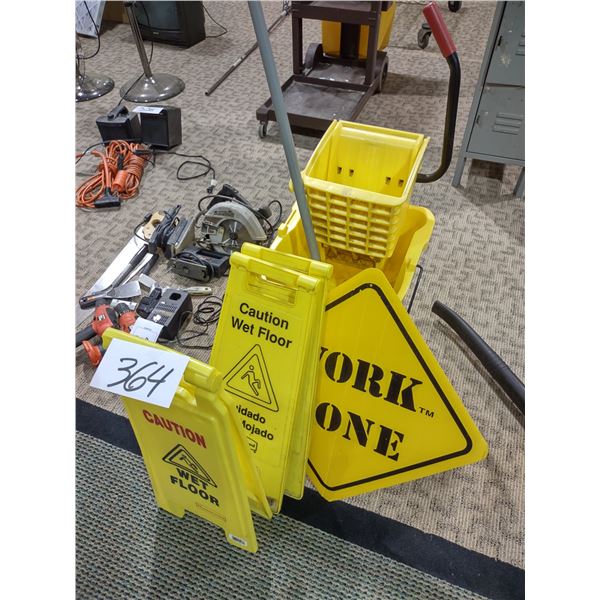 JANITORIAL EQUIPMENT LOT