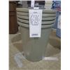 Image 1 : 5 ROUND SMALL TRASH CONTAINERS