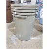 Image 2 : 5 ROUND SMALL TRASH CONTAINERS