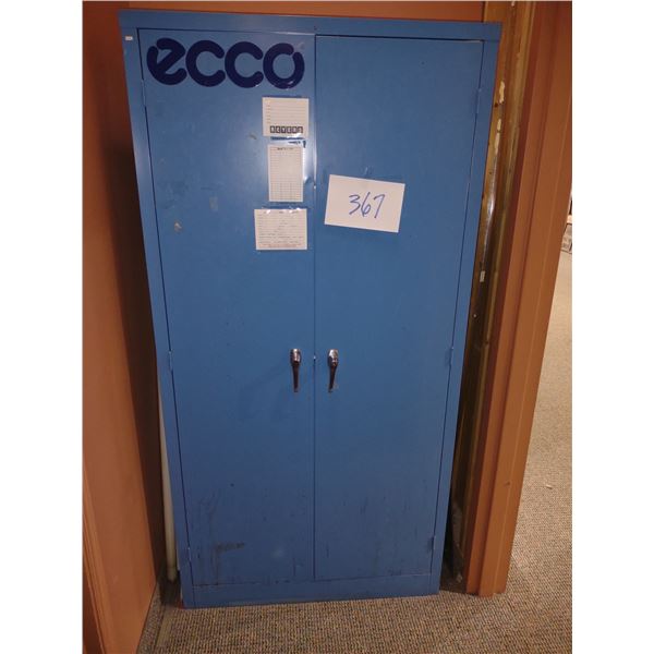 2 DOOR METAL CABINET