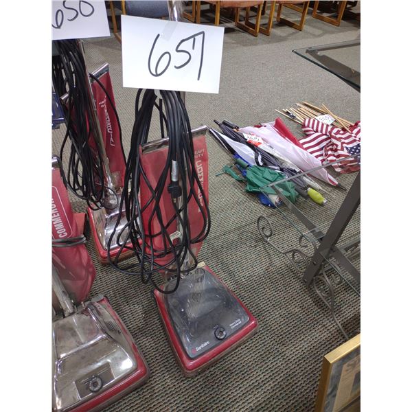 SANITAIRE COMMERCIAL VACUUM CLEANER, WORKS