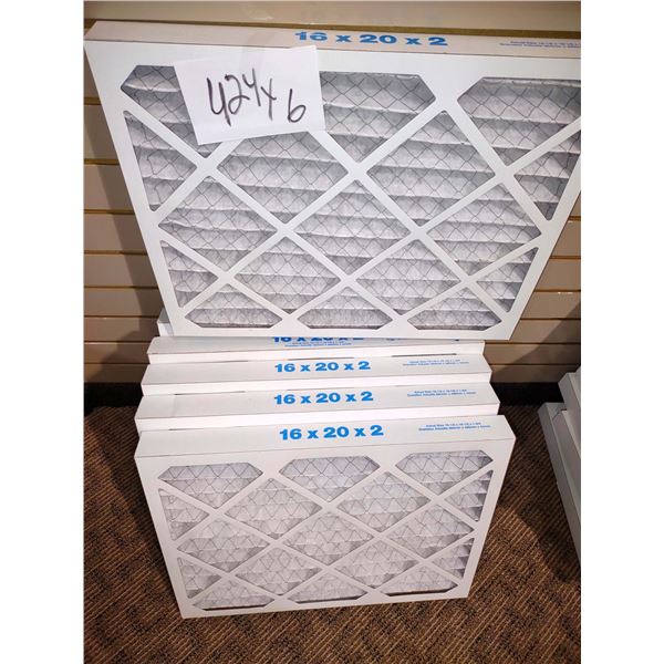NEW 16x20x2 AIR FILTERS (X6)