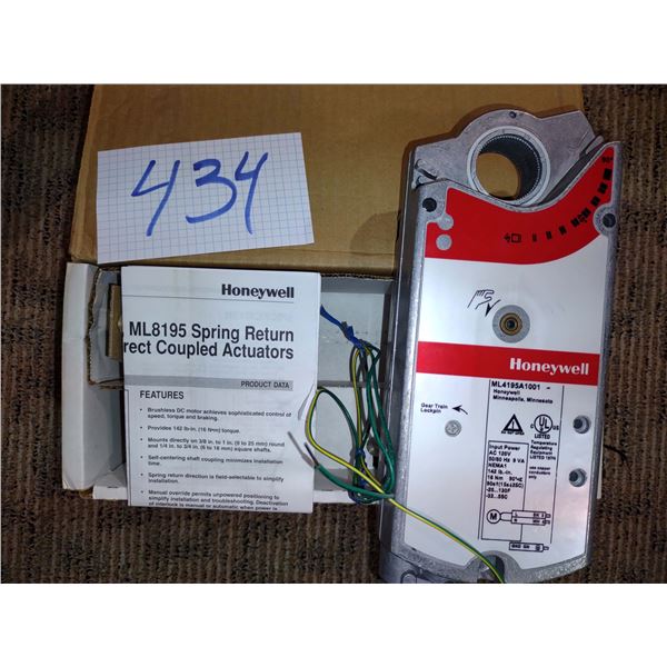 NEW HONEYWELL ML4195A1001 DIRECT COUPLED ACTUATOR