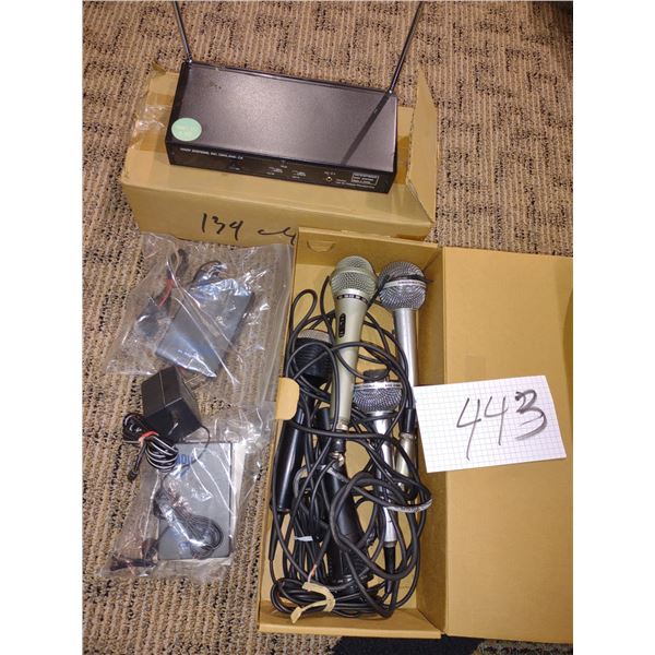 NEW NADY WIRELESS MICROPHONE SYSTEM W/ 5 MICS