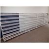 Image 1 : POWDER COATED METAL SHOE DISPLAY RACKS (X4)