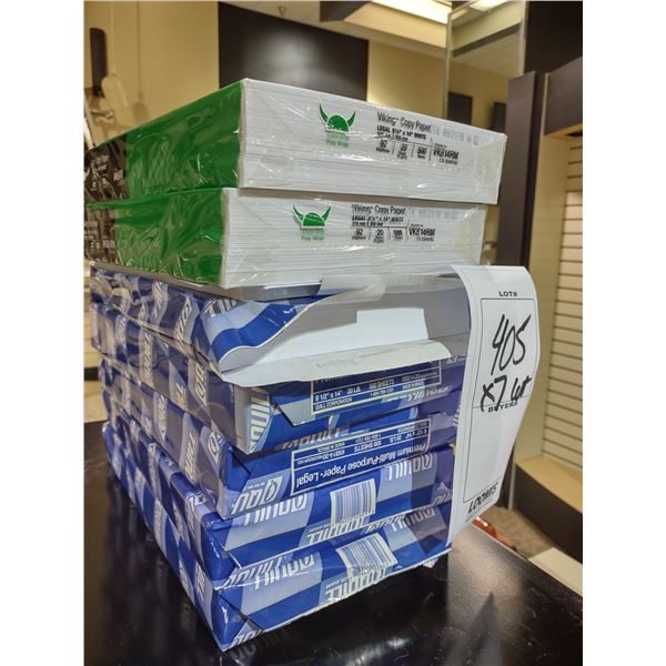 7 REAMS OF 8.5 X 14" LEGAL PAPER