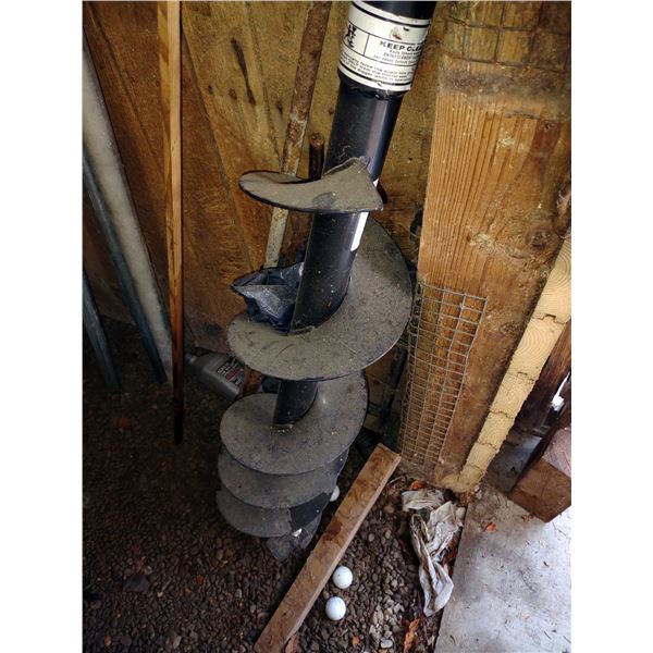 NEW LARGE AUGER FOR 3 PT HITCH DIGGER