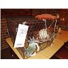 Image 1 : METAL CRAB TRAP W/ CRABS 25" X 25" X 18"