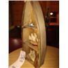Image 2 : WOODEN NAUTICAL DISPLAY, W/ 4 HAND CRAFTED WOOD FISHING VESSELS