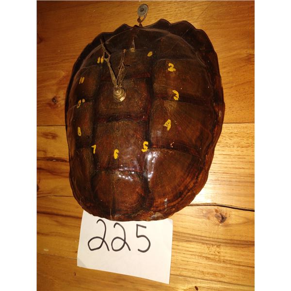 TURTLE SHELL CLOCK, 10"