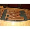 Image 2 : WOODEN ROW BOAT, APPROX. 18"L